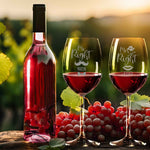 Stölzle Lausitz Weingläser Mr Right & Mrs Always Right mit Gravur im Set
