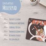Bedrucktes Mousepad - Aperol o' Clock