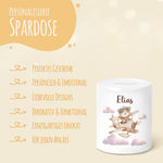 Spardose aus Keramik - Bärchen