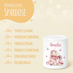 Spardose aus Keramik - Schlafendes Einhorn Namma Markt
