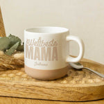 Gravierte Steingut Tasse - Weltbeste Mama