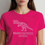 Personalisiertes T-Shirt für Damen - MAMASAURUS