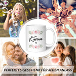 Bedruckte Tasse Kurwa