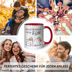 Bedruckte Tasse mit Spruch E-Lan