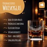 Leonardo Whiskyglas mit Gravur "Totenkopf"