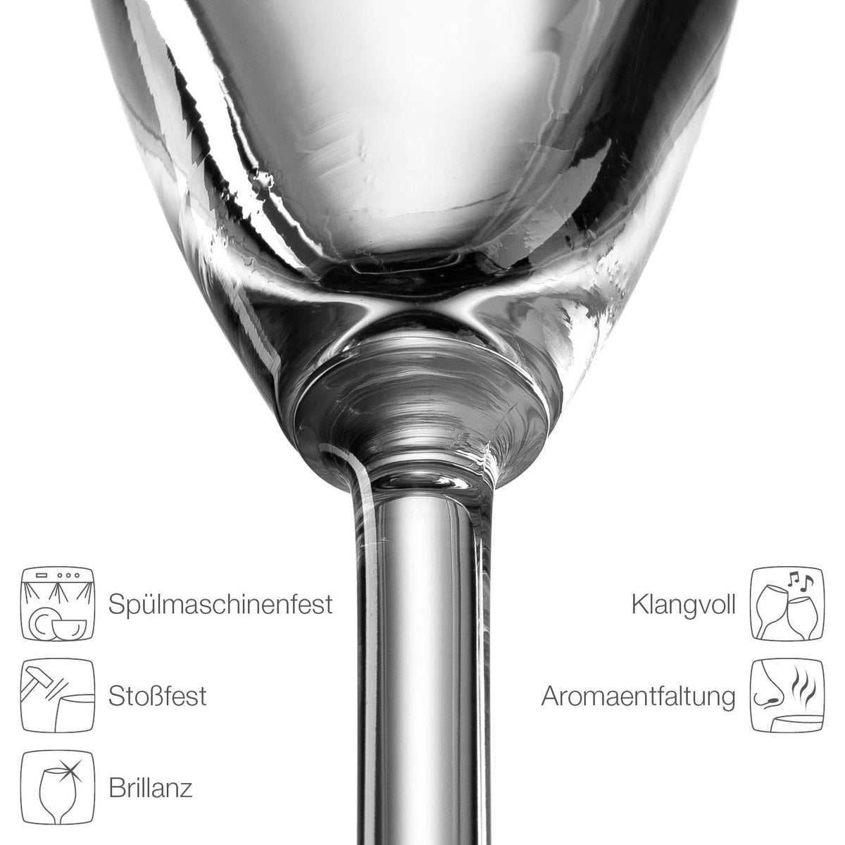 Stölzle Lausitz Sektgläser mit Gravur "Die Große Liebe" als Set