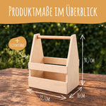 Bierträger aus Holz für 6 Flaschen