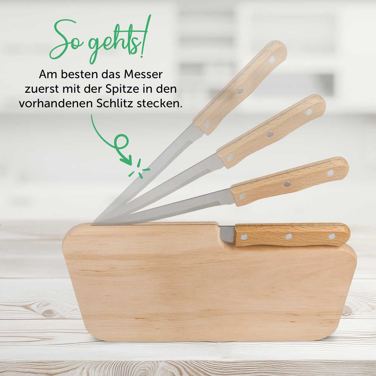 Frühstücksbrettchen mit Gravur - Inklusive Messer - Beste Mama mit Name
