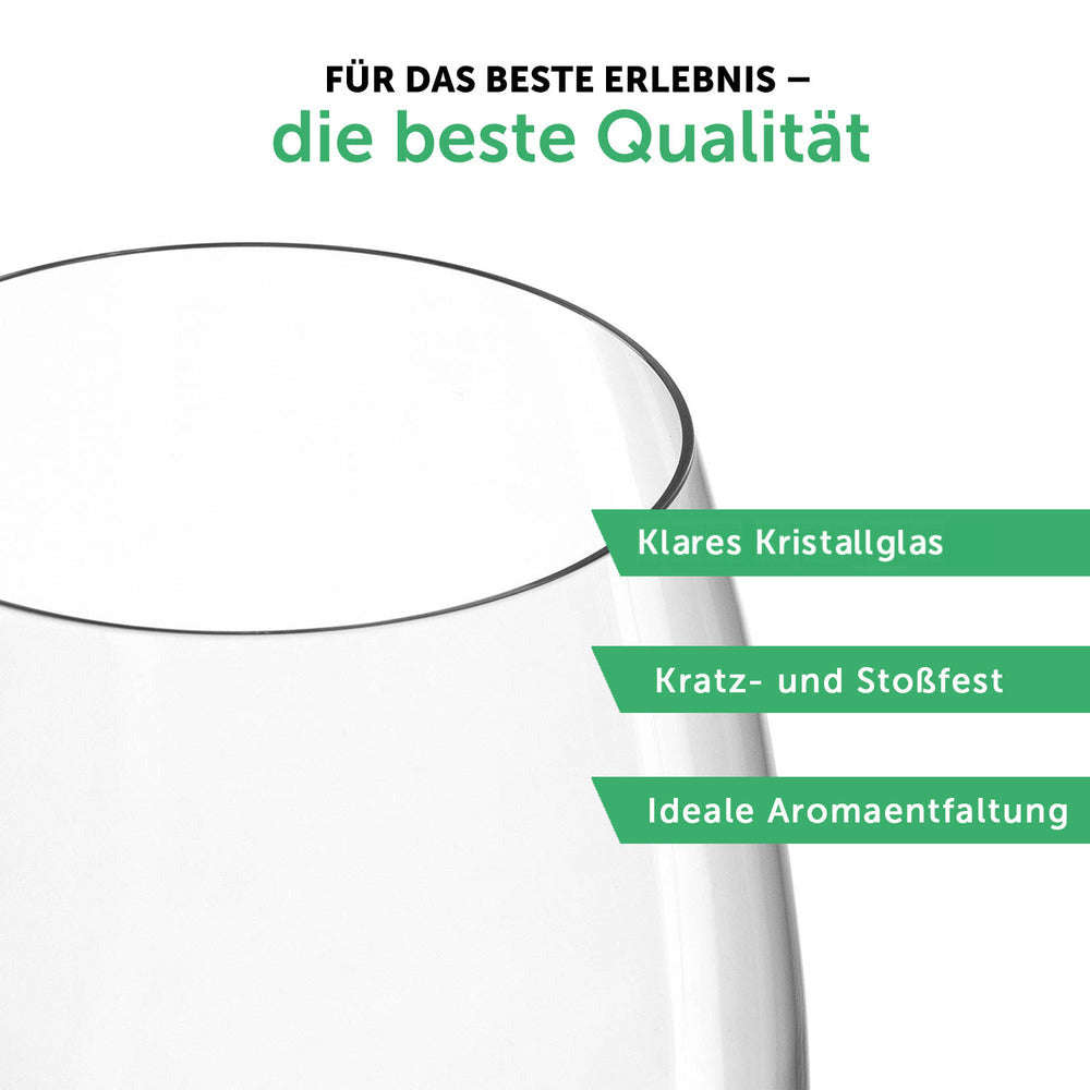 Stölzle Lausitz Weinglas mit Gravur - "Wunschtext"