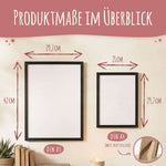 Personalisiertes Poster - Zuhause - Personalisiertes Geschenk Namma Markt