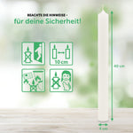 Stabkerze "Lebensbaum"- Kommunion Kerze mit Namen & Datum