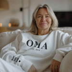 Personalisiertes Sweatshirt - Schriftzug