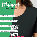 Bedrucktes T-Shirt für Damen - Böser Fehler