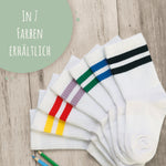 Tennissocken - Kinder Wunschtext - personalisiert mit Namen