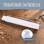 Zollstock 2 Meter mit Gravur - Papa ich habe nachgemessen