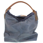 Vintage Tasche mit 3 Kronen Blau