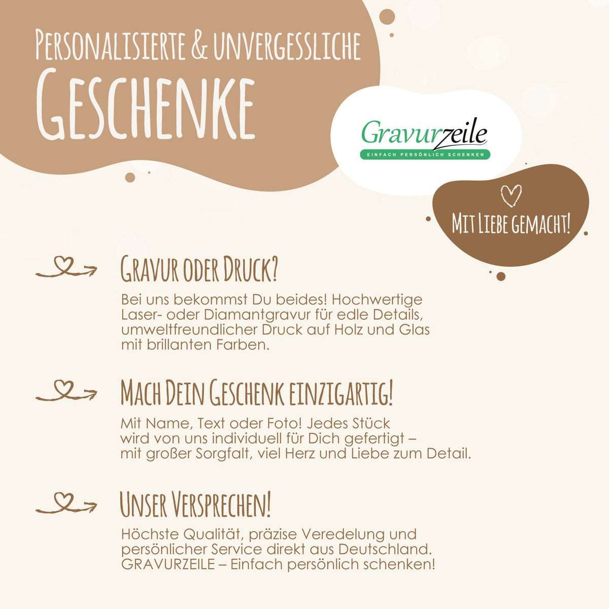 Erinnerungskiste mit UV-Druck im Wedding Love Design - Personalisiertes Geschenk zur Hochzeit