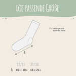 Tennissocken - Kinder Wunschtext - personalisiert mit Namen