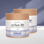Puremetics | 3in1 Dusch-Fluff „Sensibelchen“ – Duschgel, Peeling & Pflege ohne Duftstoffe