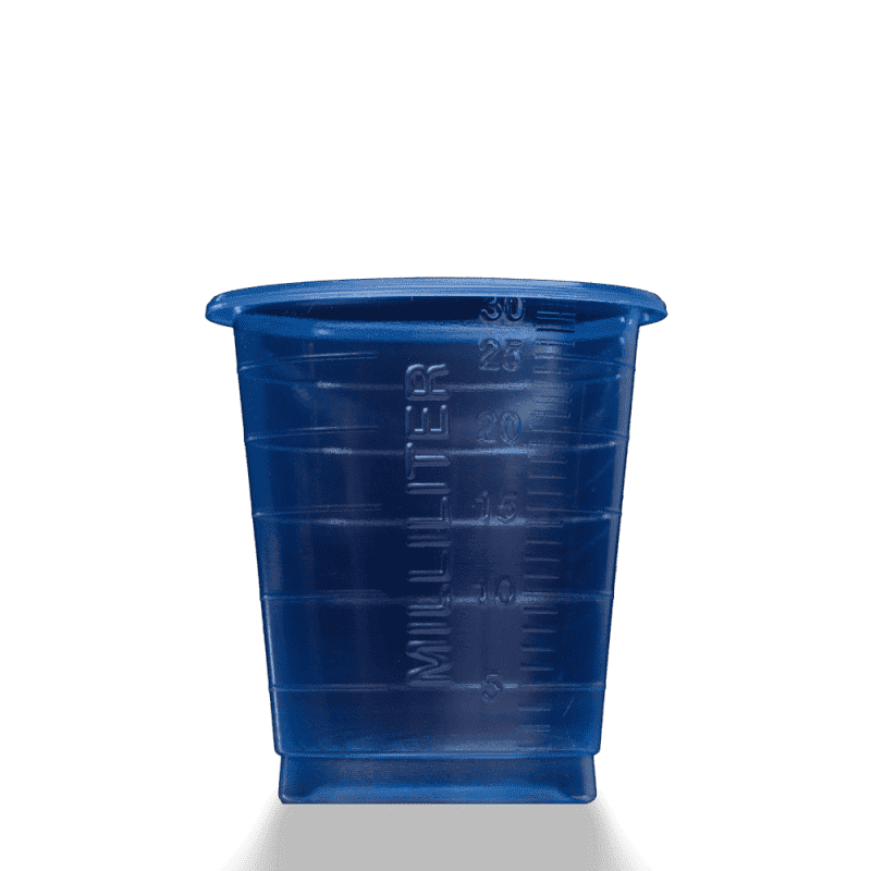 MED COMFORT ECO Einmal Medizinbecher 30 ml graduiert
