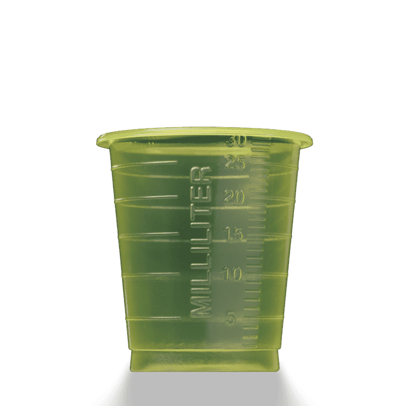 MED COMFORT ECO Einmal Medizinbecher 30 ml graduiert