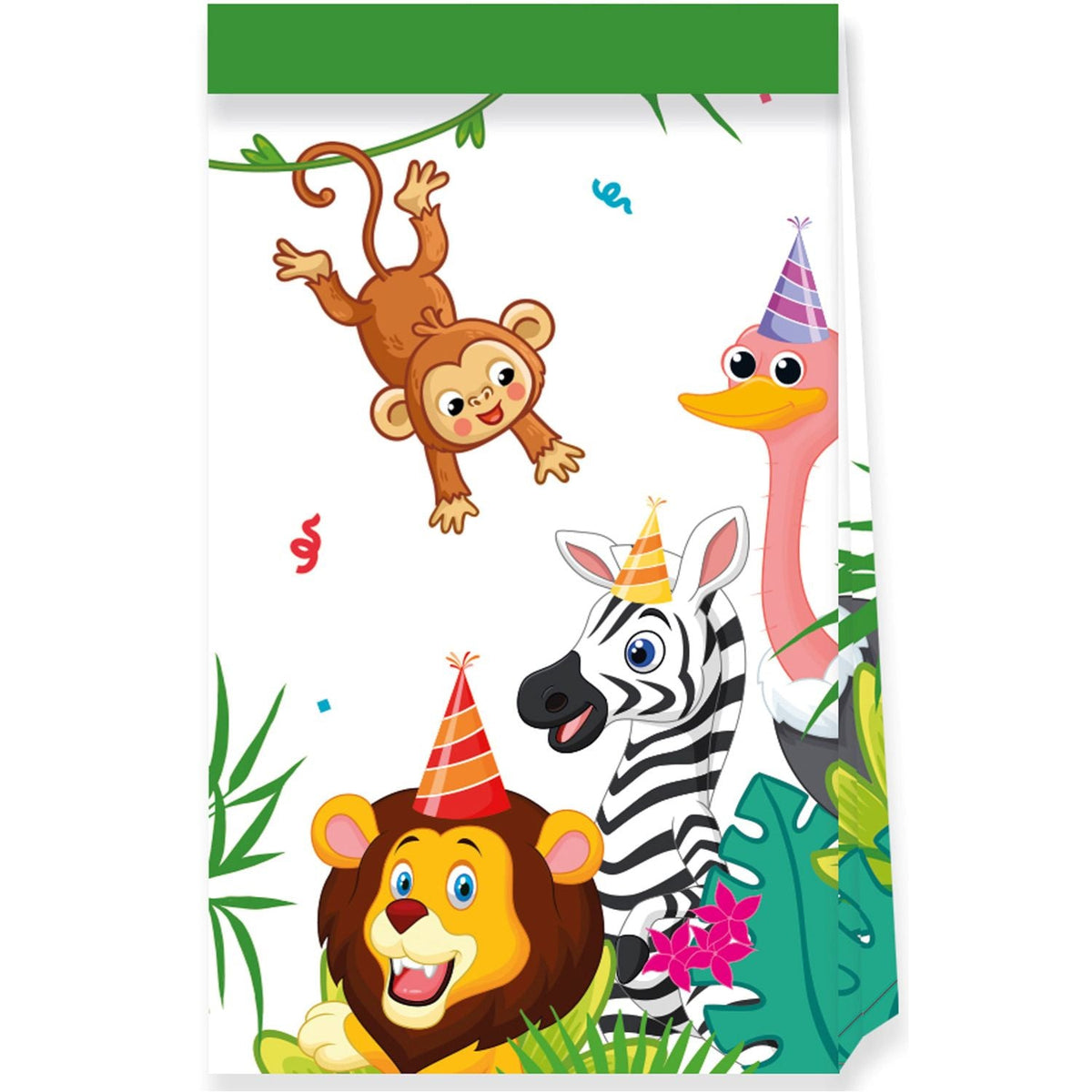 Dschungeltiere - Geschenktüten | 4 Stück, FSC