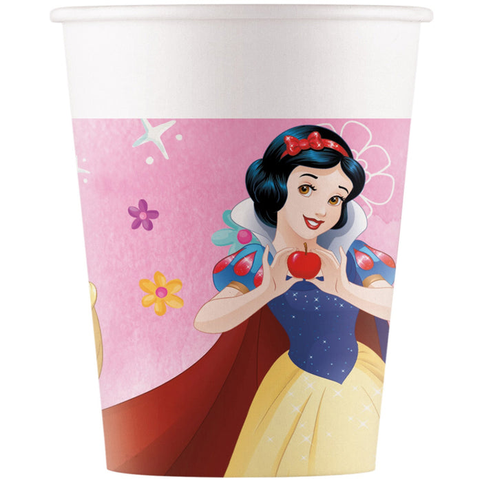 Disney Princess - Pappbecher | 8 Stück, 200 ml, FSC