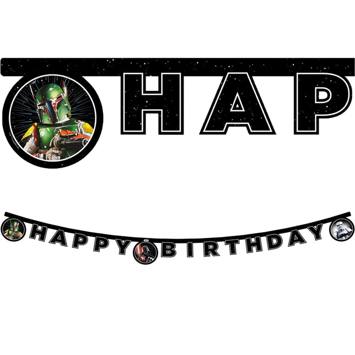 Star Wars - Banner Happy Birthday | FSC
