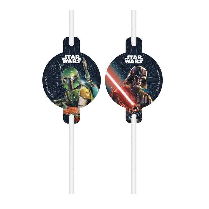 Star Wars - Trinkhalme | 4 Stück, FSC