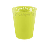 Mehrwegbecher fluoreszierend | 1 Stück, 250 ml, Gelb