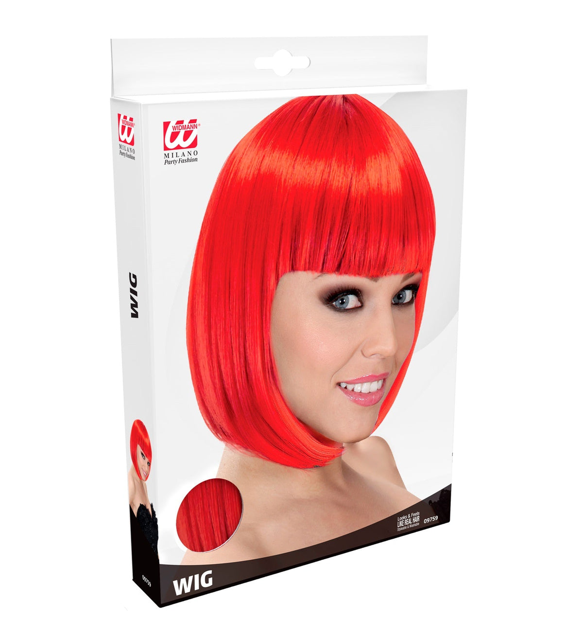 Perücke Damen "Bob Lou Lou" | Rot