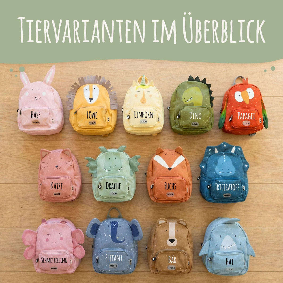 trixie - Personalisierter Rucksack für Kinder