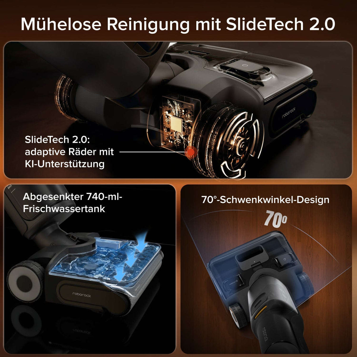 Roborock F25 ACE Combo 5-in-1 Nass- und Trockensauger Namma Markt