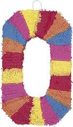 Pinata Zahl 0 | 65x38x10cm