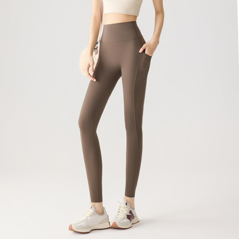 Cool Fühlend Schnelltrocknend Ultrahohe Taille Bauch-Hose