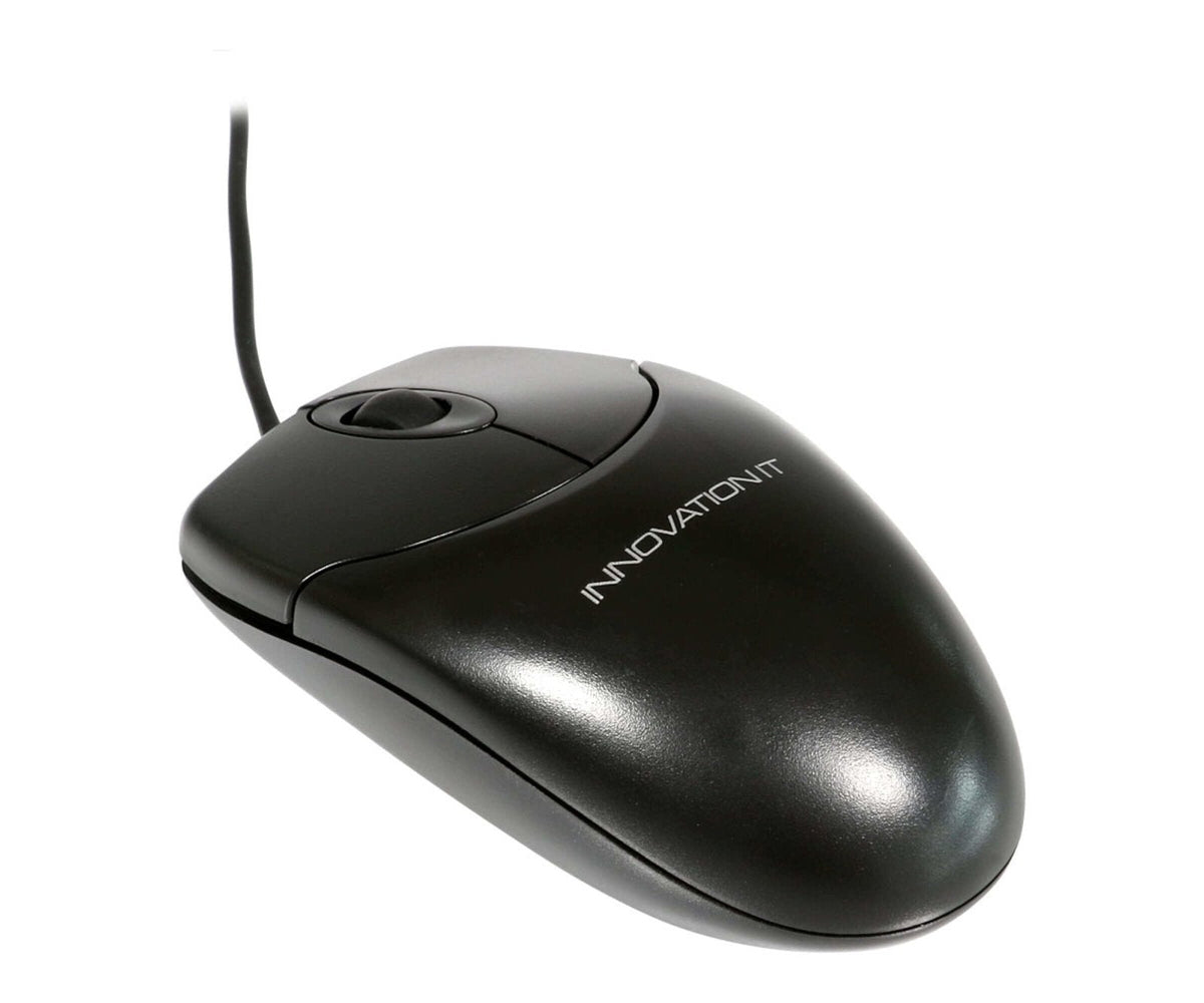 Innovation IT Maus MOU-964 USB Beidhändig schwarz