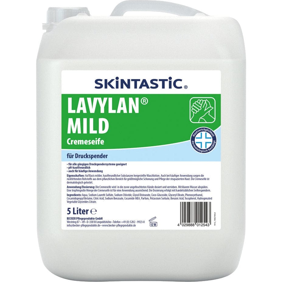 Skintastic LAVYLAN MILD Cremeseife für Druckspender