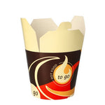 Starpak 50 Snackboxen "To Go" eckig - 750 ml