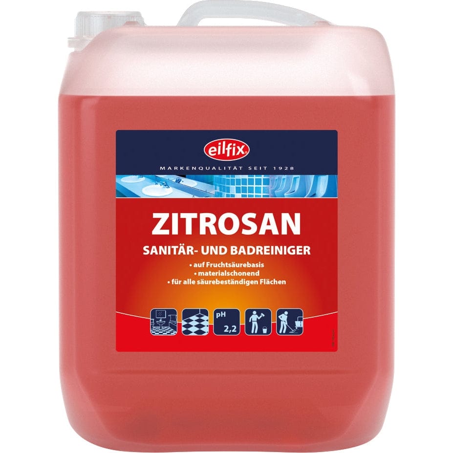 EILFIX ZITROSAN kraftvoller Sanitär- und Badreiniger