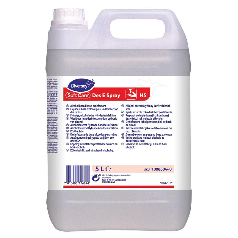 Soft Care Des E Spray H5, Händedesinfektion