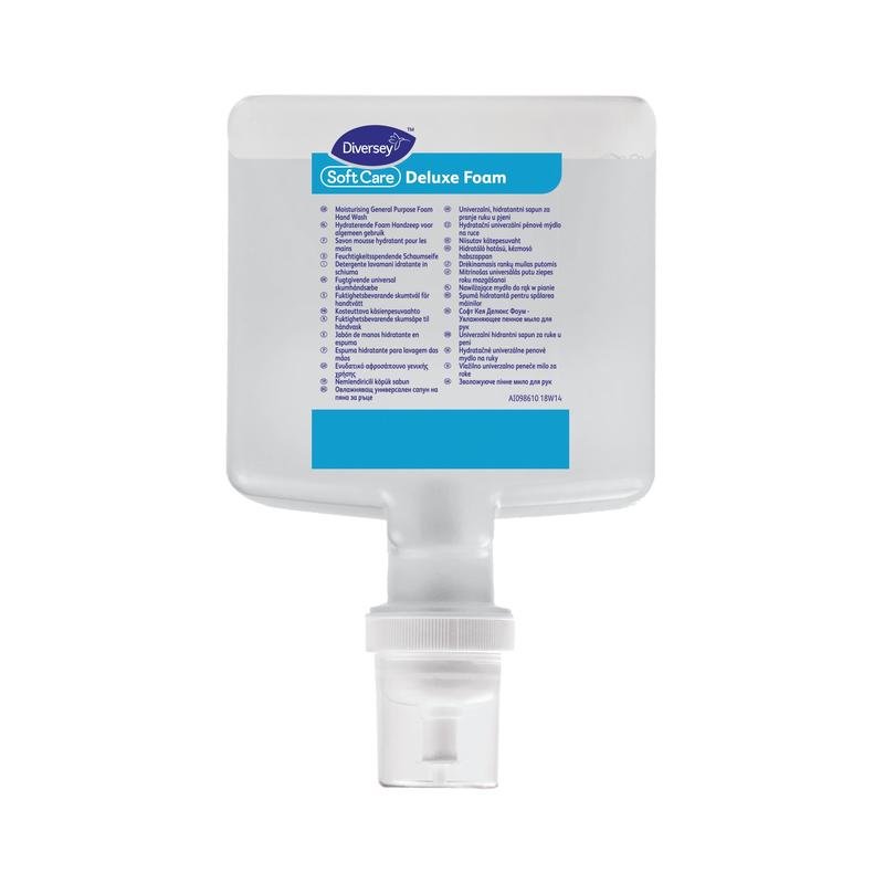 Soft Care Deluxe Foam, Verwöhnende Schaumseife für hohe Ansprüche | Kartusche (1300 ml)