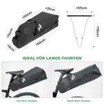 100% Wasserdichtes Fahrrad Satteltasche 13L AS-157 RideMate