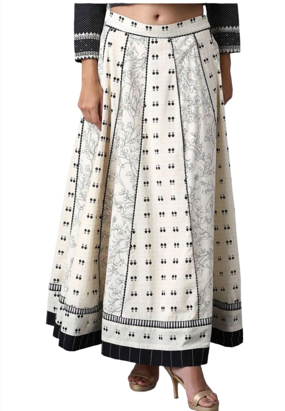Pure Cotton Long Skirt In Germany