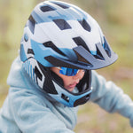 ROCKBROS Kinderhelm BMX MTB Helm mit Abnehmbarem Kinnschutz und Krempe Namma Markt