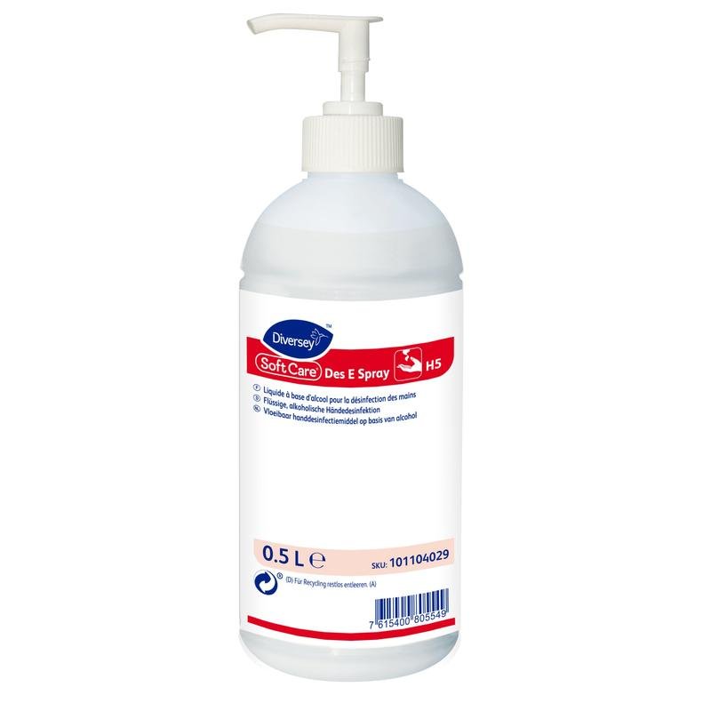 Soft Care Des E Spray H5, Händedesinfektion