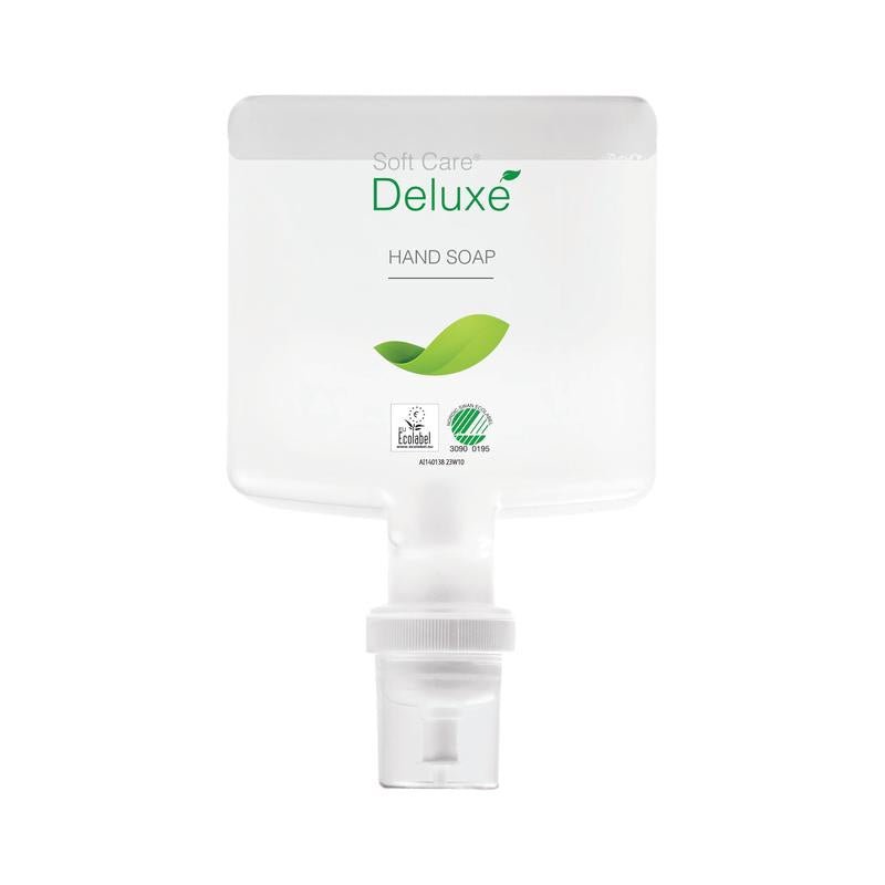 Soft Care Deluxe Hand Soap, Hochwertige Handwaschlotion | Kartusche (1300 ml)