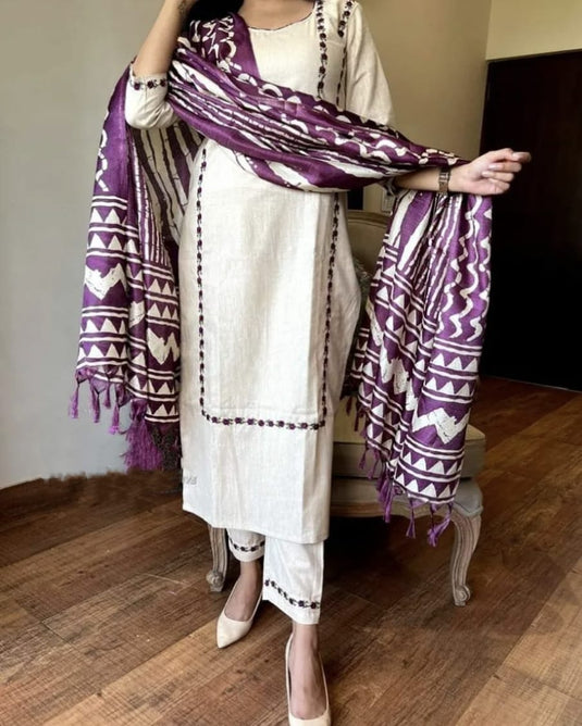 Handloom cotton kurta pant In Germany