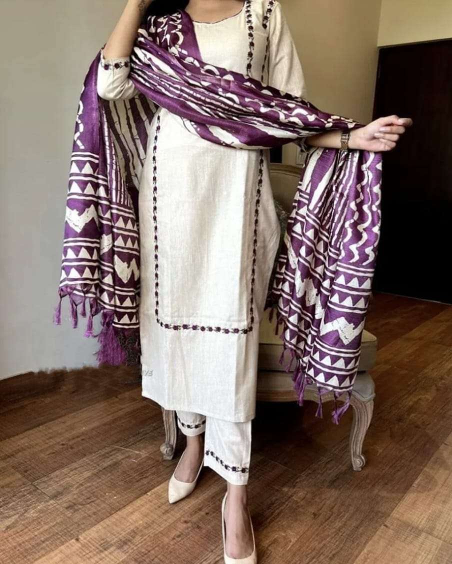 Handloom cotton kurta pant In Germany