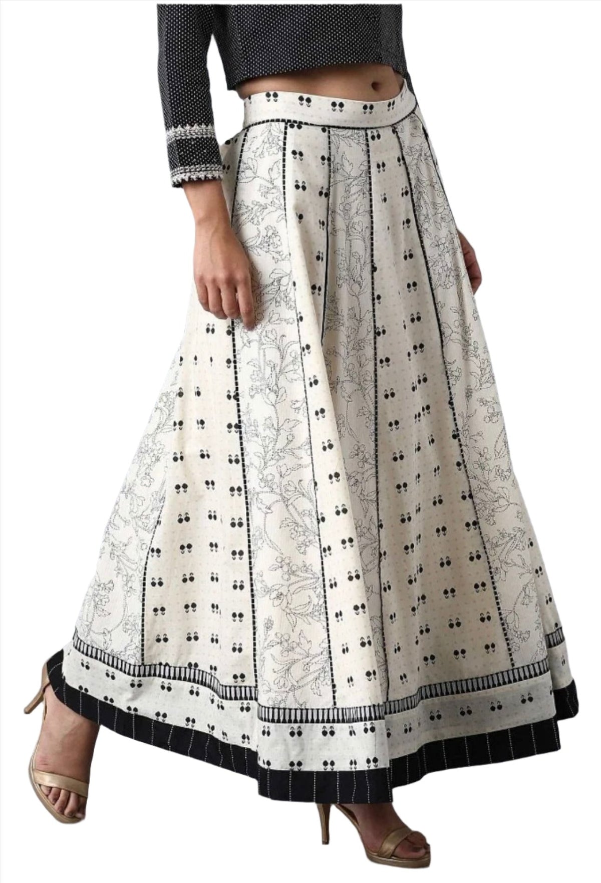Pure Cotton Long Skirt In Germany