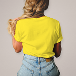Christliches Damen T-Shirt mit Jesus-Herz-Print